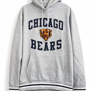 Ultra Game NFL Chicago Bears Big Logo Super Soft Hoodie Sweatshirt